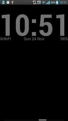 Simple Clock Wallpaper android App screenshot 5